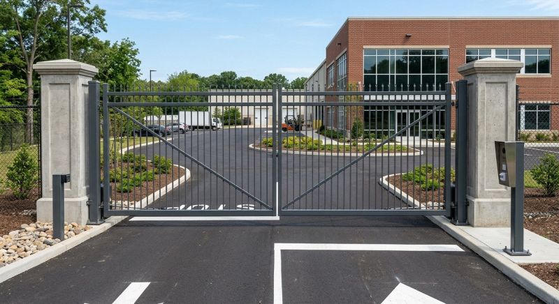 Commercial Gate Installation in Rockville, MD