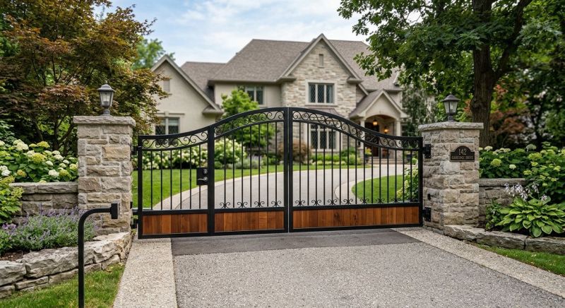 Driveway Fence Installation in Naperville, IL