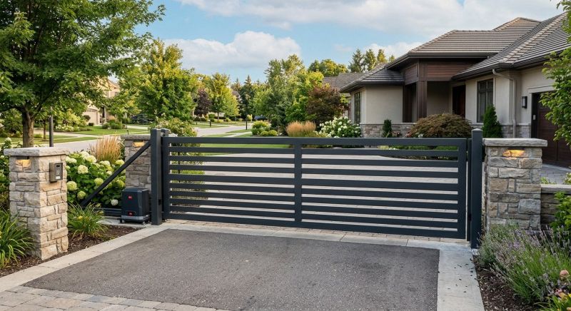 Driveway Gate Installation in Franklin, TN