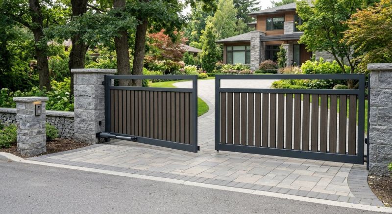 Driveway Gate Installation in Annapolis, MD