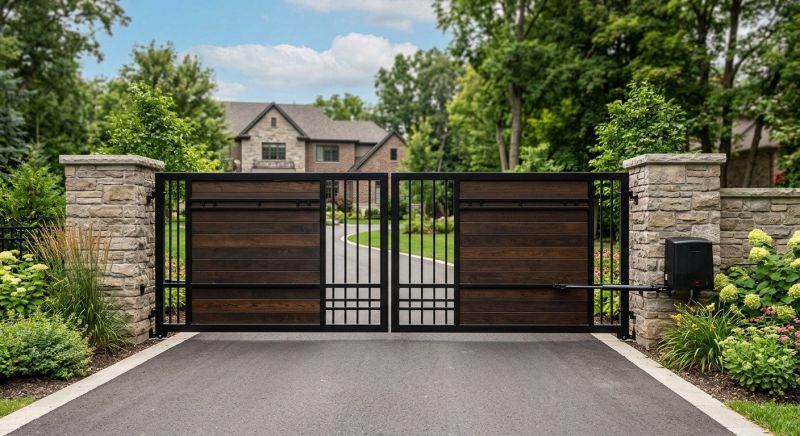Entrance Gate Installation in Annapolis, MD