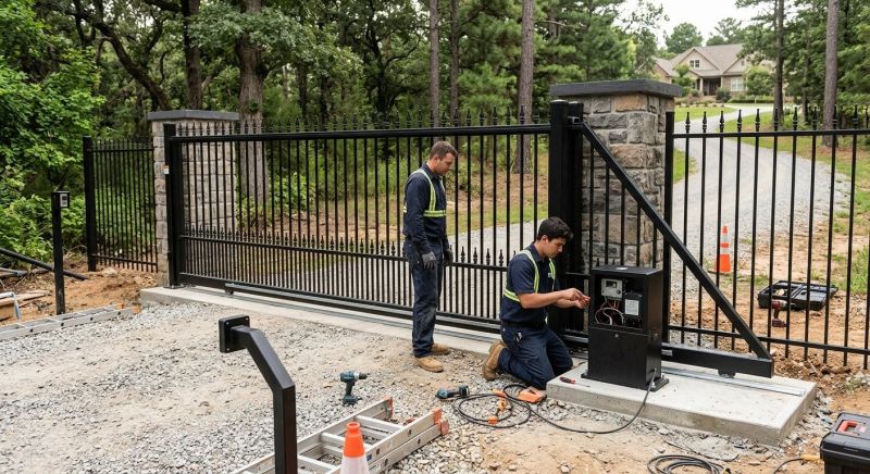 Gate Automation Installation in Toms River, NJ