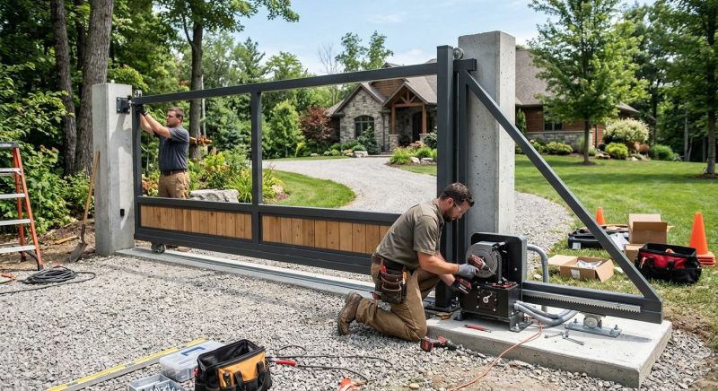 Gate System Installation in Rockville, MD