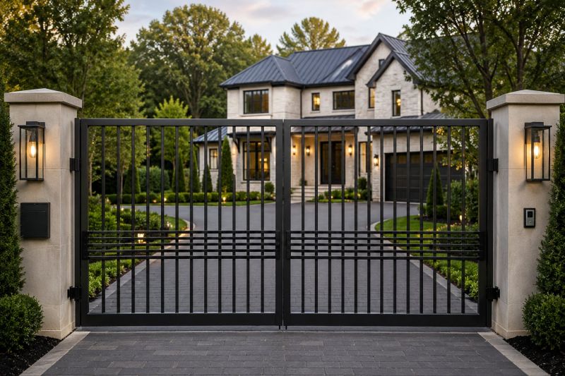 Main Gate Installation in Annapolis, MD