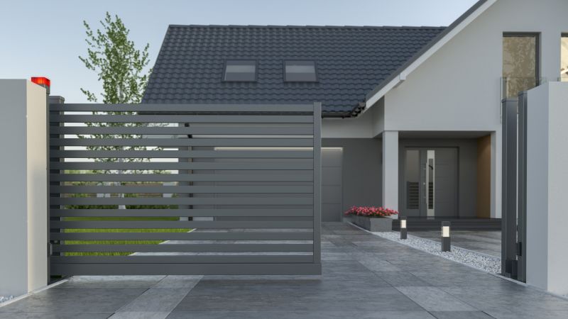 Motorized Gate Installation in Plano, TX